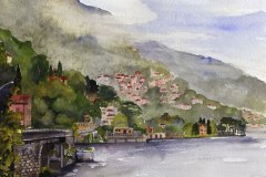 View From Water TaxiLake Como